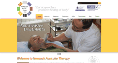 Desktop Screenshot of nonsuchtherapy.co.uk